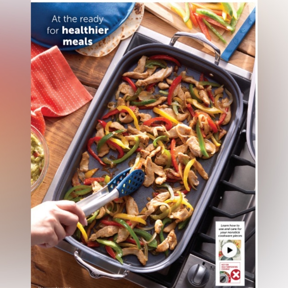 Princess House 👑 nonstick double burner griddle / BRAND NEW